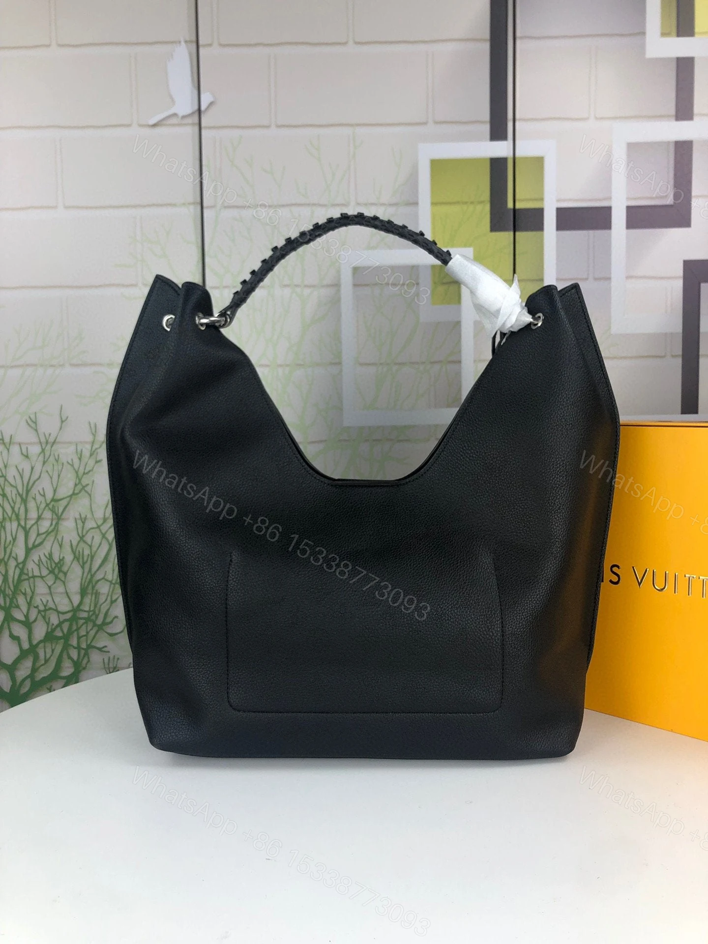 View 24 of Louis Vuitton Carmel Hobo Bag ‘Mouse Grey’