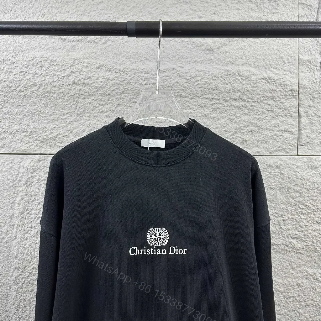View 8 of Bold Back DIOR Crest Sweatshirt: Luxe Streetwear