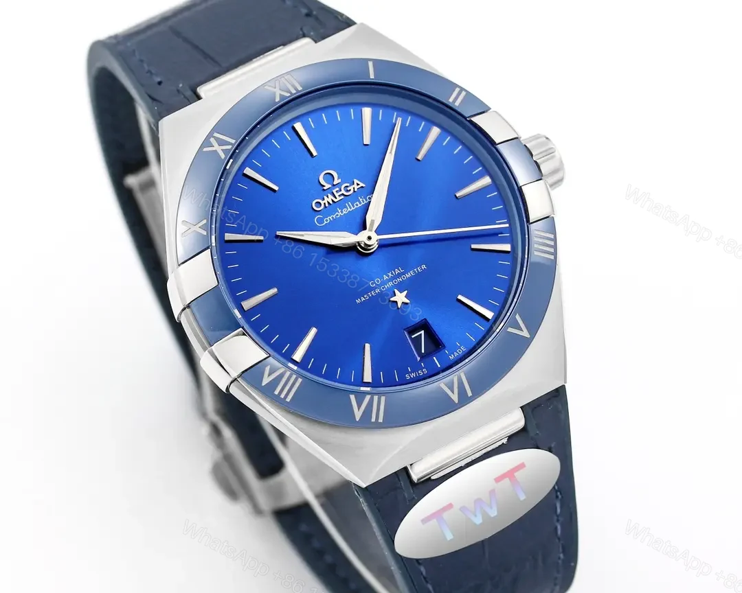 View 3 of Omega Constellation Meteorite Series Blue Dial 41MM Watch Fifth Generation
