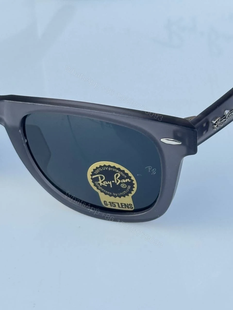 View 5 of First Copy RayBan 2140 Grey Black Sunglasses