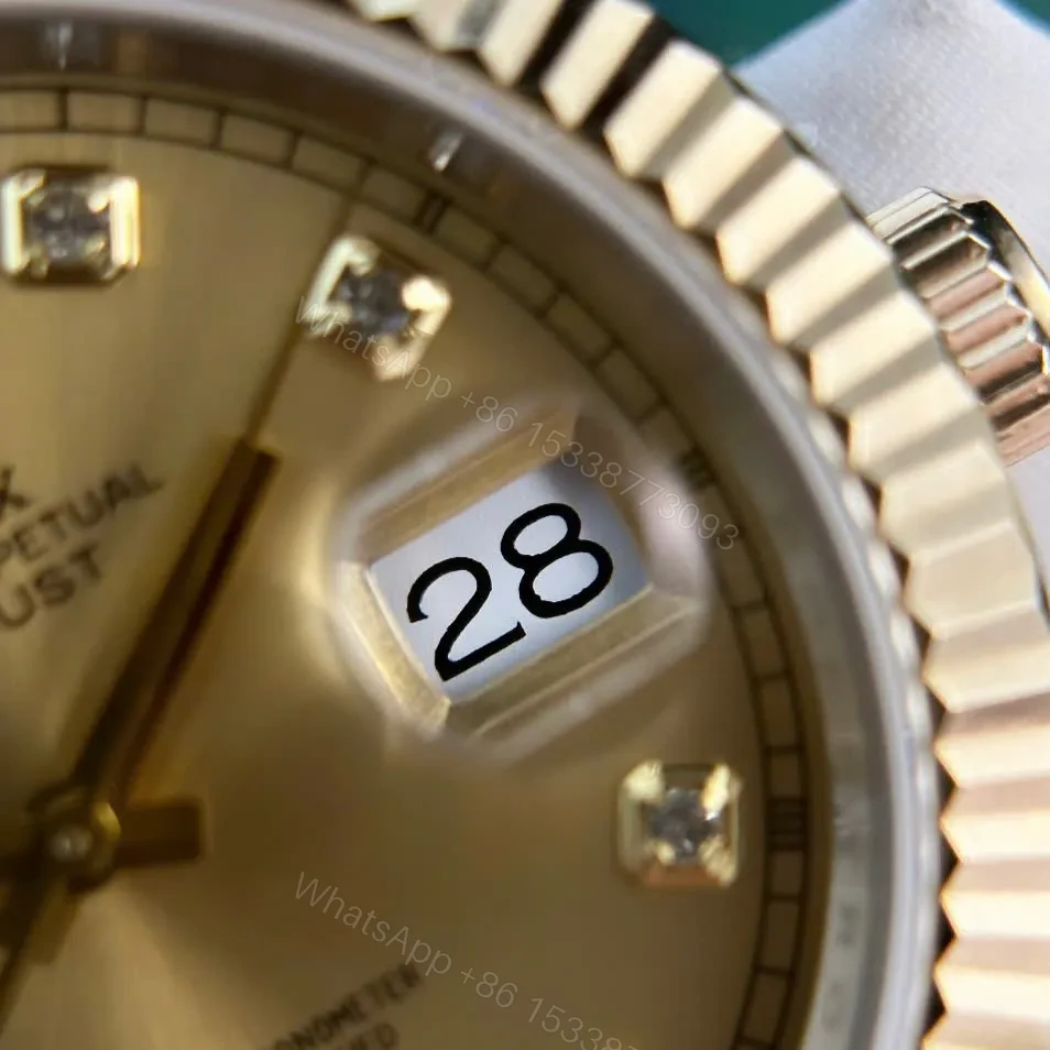 View 6 of Replica Rolex Datejust II Gold Dial 116333 41 mm