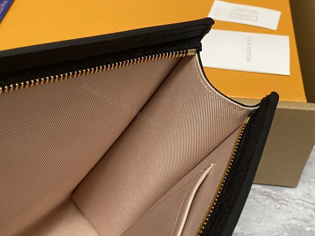 View 3 of Monogram LV Clutch: Black Trim, Gold Hardware, Day-to-Night