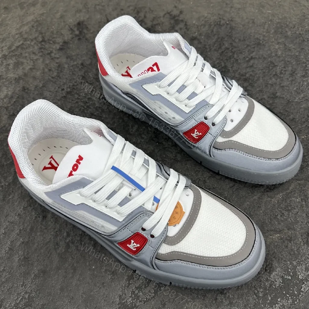 View 5 of Patterned Textures & Modern Contrast: Luxe Everyday Sneakers