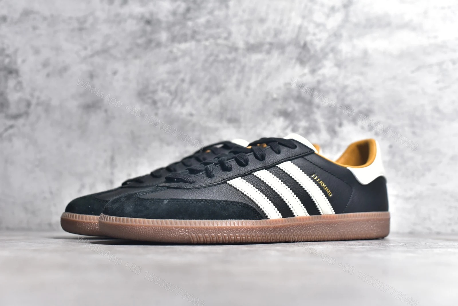 View 2 of Adidas Samba OG JJJJound Black