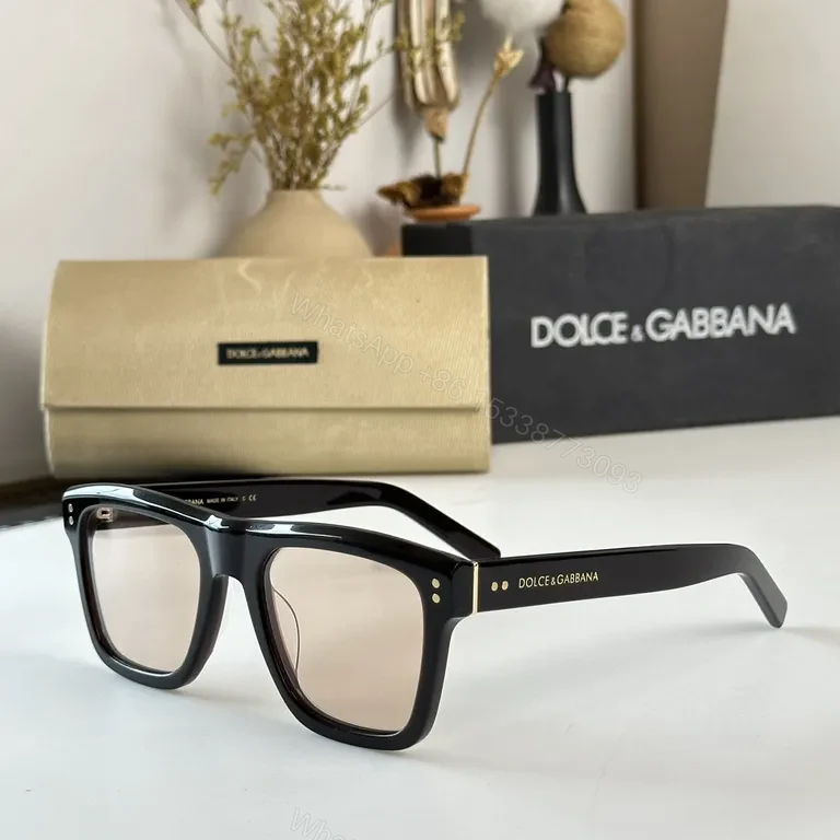 View 9 of Chic Blue Acetate Sunglasses â€” Gradient Lenses, D&G Style