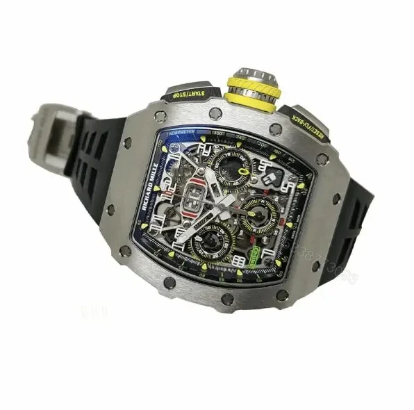 View 4 of Richard Mille Titanium Replica RM011 Super Clone
