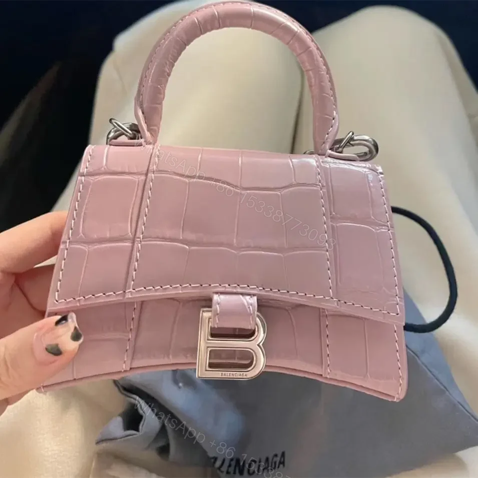 View 14 of 高仿Balenciaga*Nano系列迷你沙漏包粉色