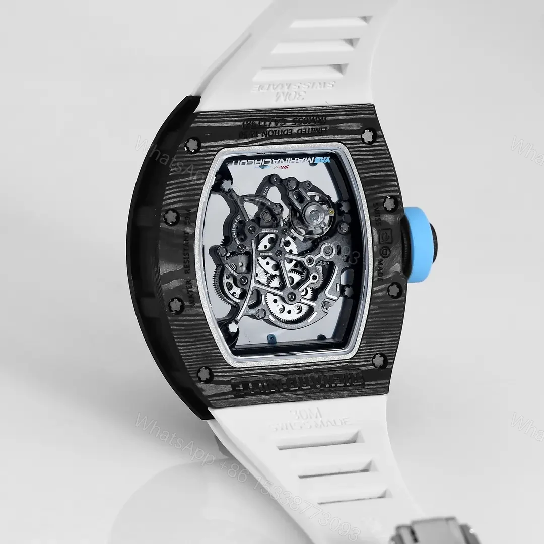 View 9 of APS Factory Richard Mille RM055 Black Carbon Watch
