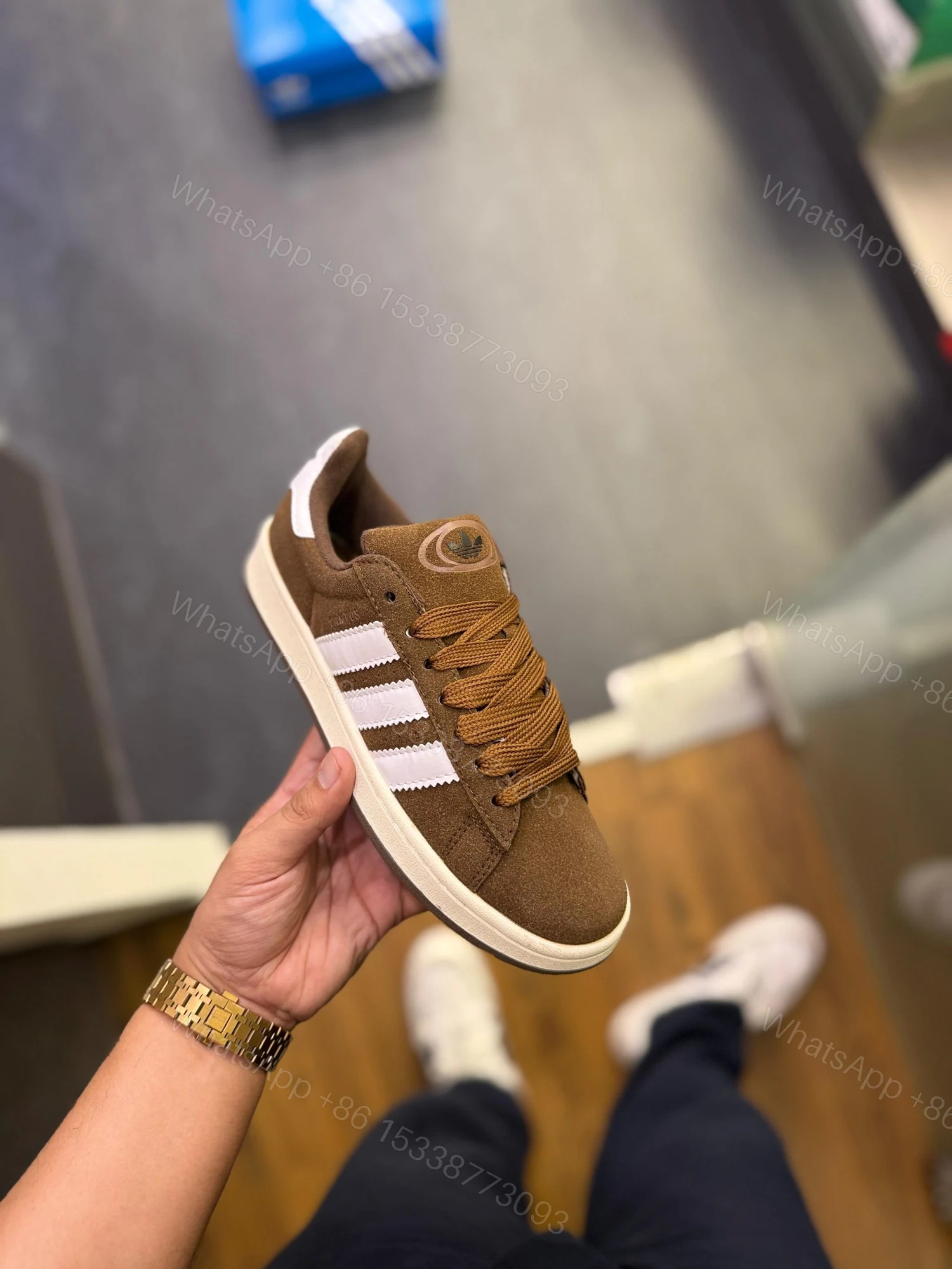 View 2 of FIRST COPY Adidas Originals Campus Brown