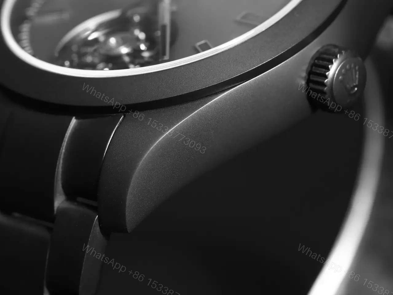 View 7 of Fake Rolex Milgauss Black Tourbillon Slate PVD 116400 RLX-MIL-116400-PVD-TBLK