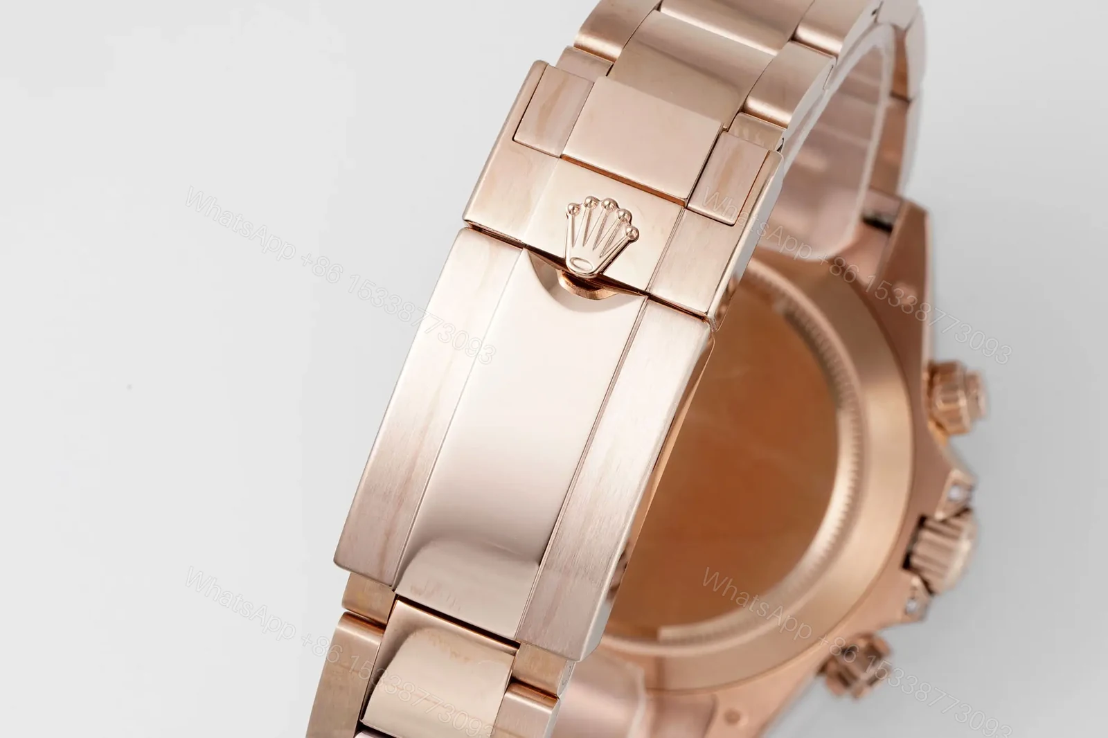 View 8 of Best Rolex Daytona Rainbow Rose Gold replica 40MM Oyster Bracelet Edition RG-DAYTONA-RAINBOW-ROSEGOLD-OYSTER-40