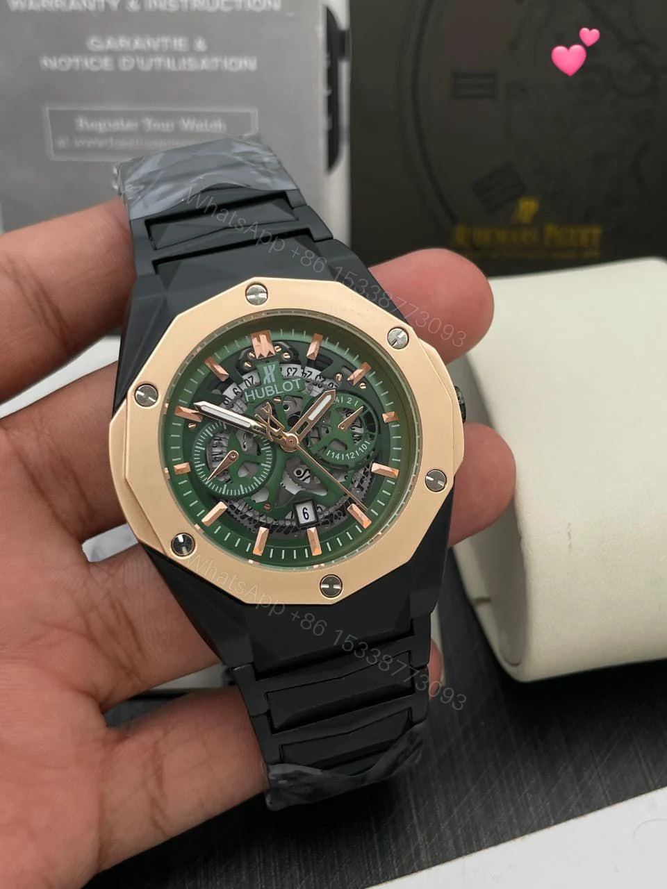 View 5 of FIRST COPY HUBLOT MEN’S WATCH 7A QUALITY ORIGINAL MODEL INSPIRED