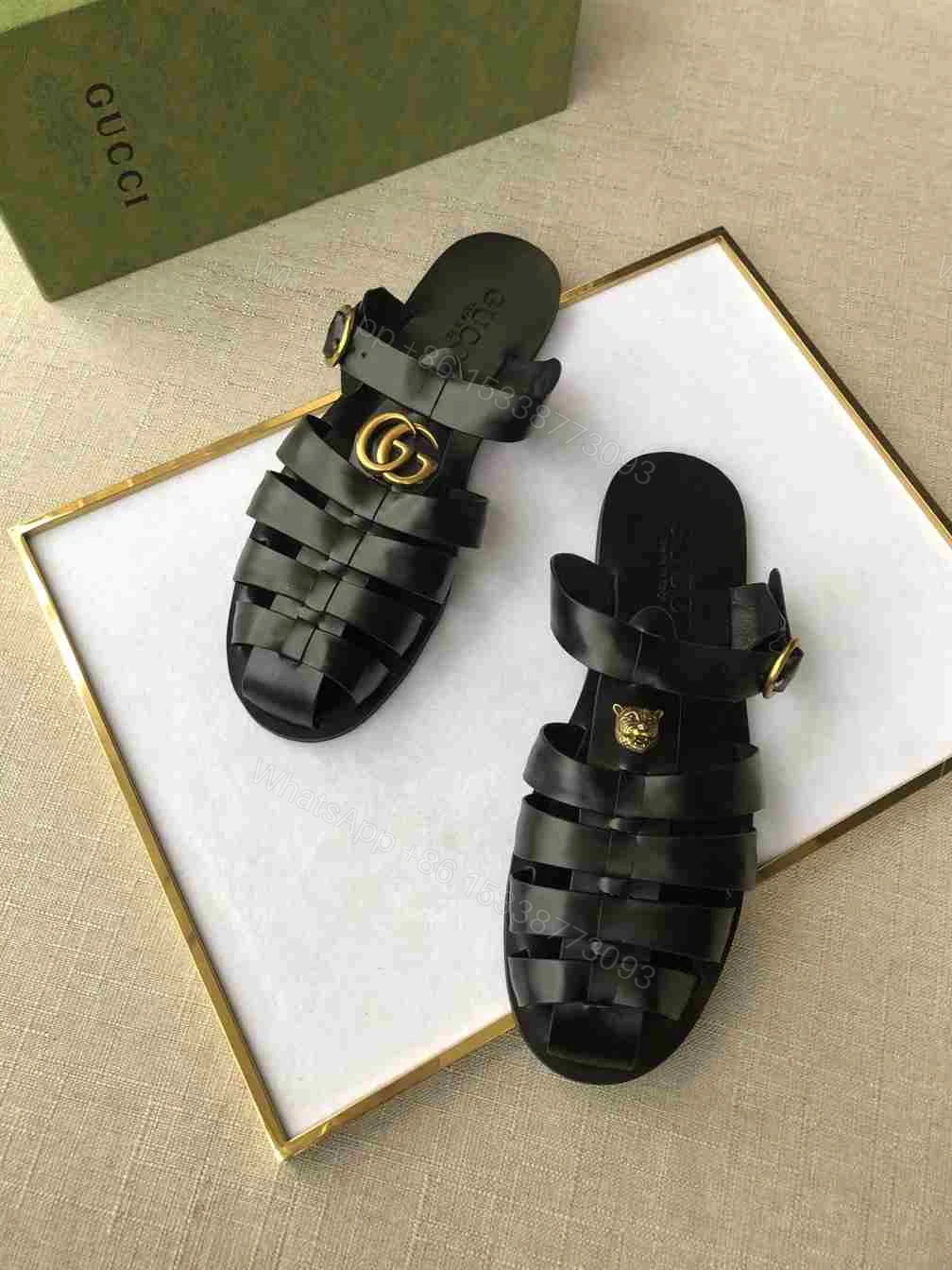 View 6 of GUCCI SANDAL WITH DOUBLE G – SDG009