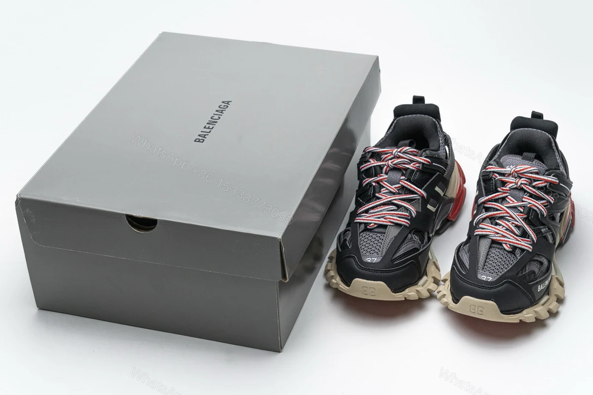 Balenciaga Track Black Red 542436 W1GB1 1000 — view 2