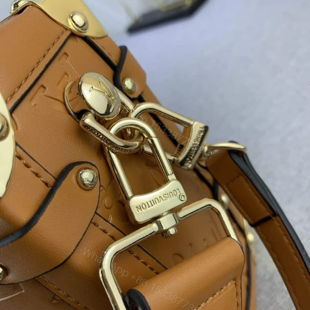 View 5 of Louis Vuitton Side Trunk Brown 21Cm M21741