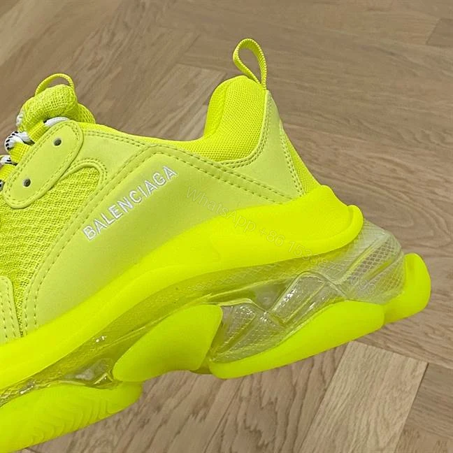 View 5 of BALENCIAGA MEN’S TRIPLE S SNEAKER CLEAR SOLE – BB185
