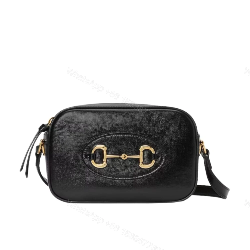Gucci Horsebit 1955 Mini Shoulder Bag Black 18Cm — view 1