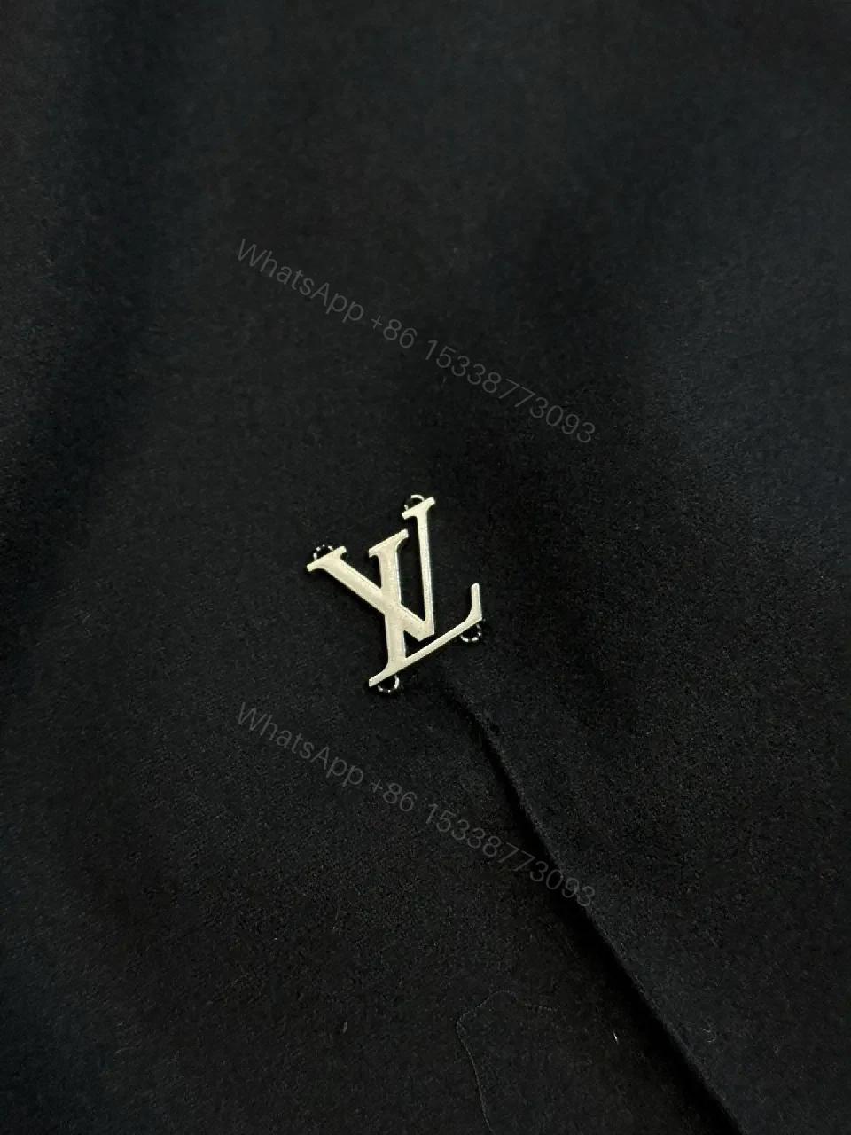 View 4 of Minimalist Tailored Trousers: Subtle LV Monogram Detail