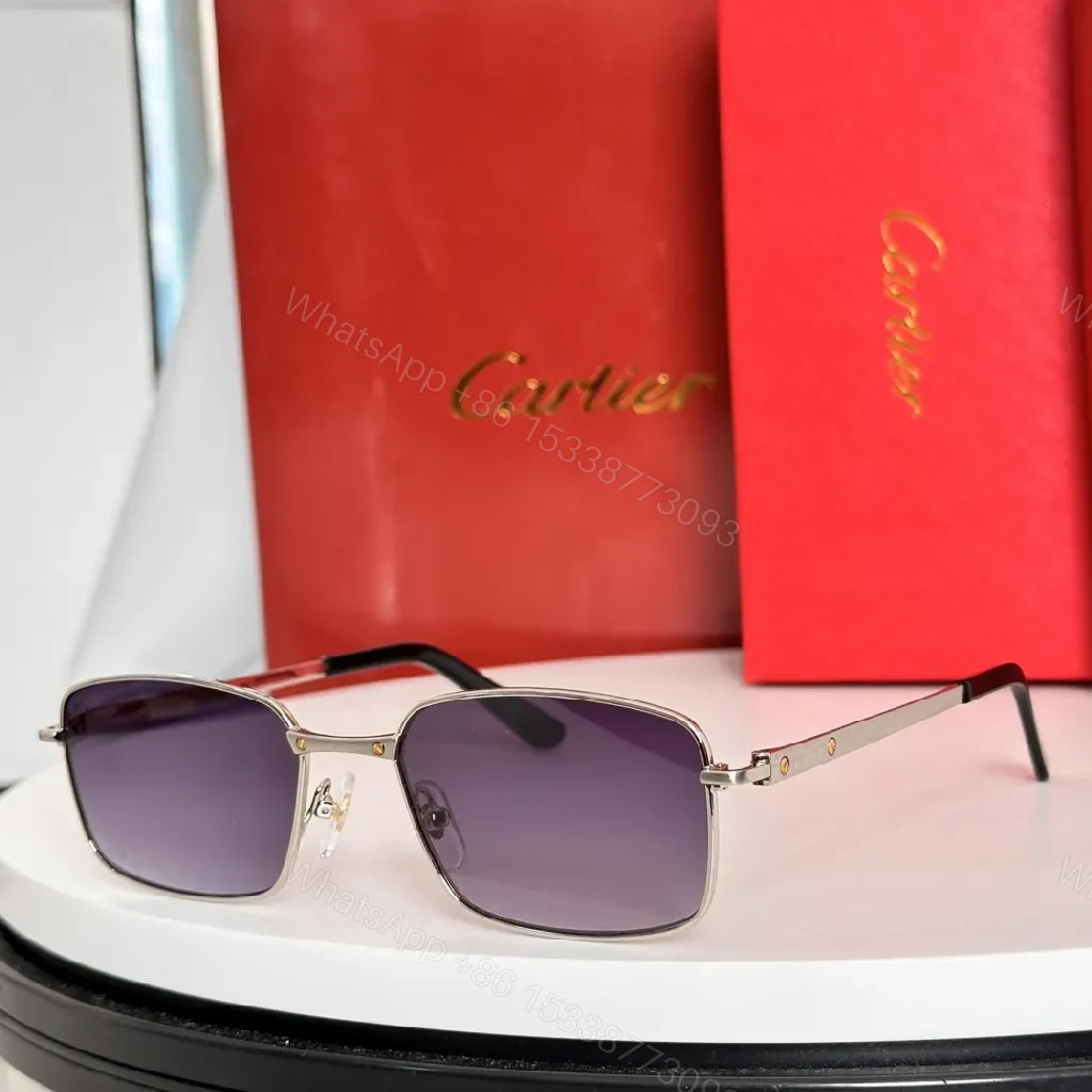 View 3 of Golden Frame Sunglasses with Gradient Lenses, Luxury Metal Flight Style