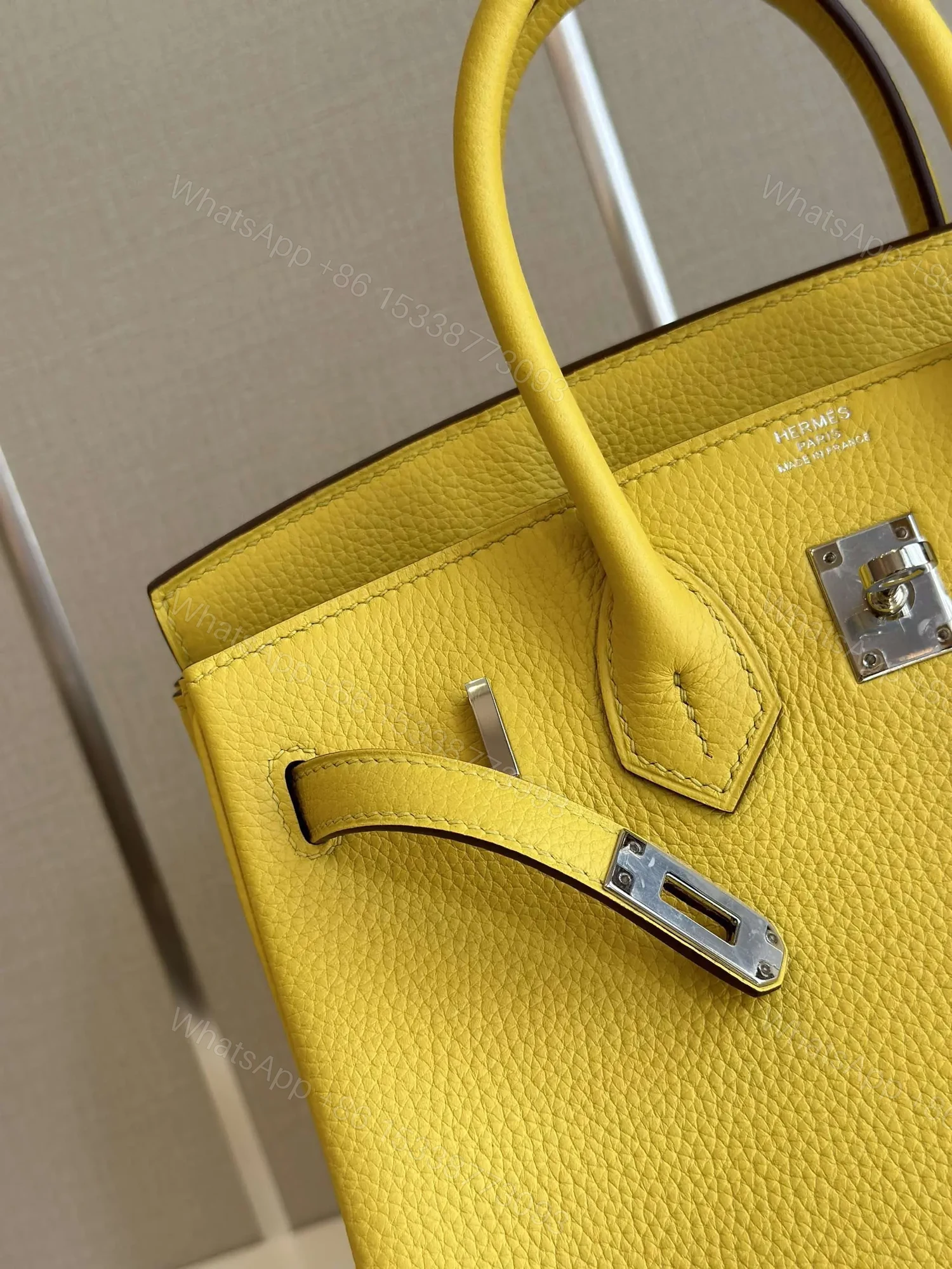 View 3 of HN PHW Da Togo Yellow Replica 11 Handbags 25cm