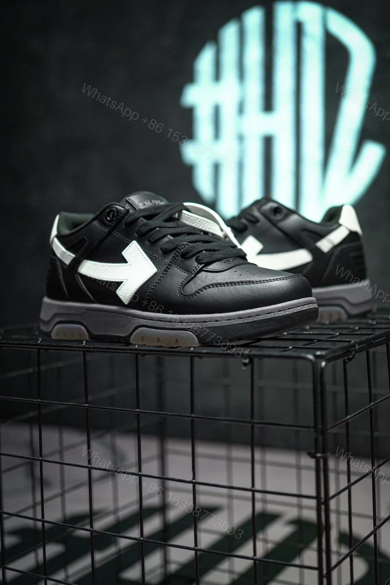 View 2 of OFF-WHITE Out Of Office Black White 41001