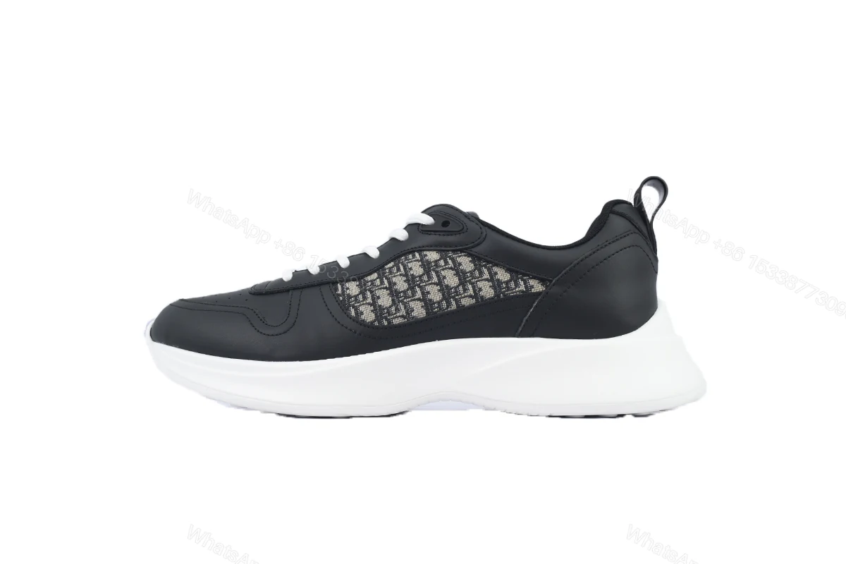 View 7 of Dior B25 Runner Black Smooth Calfskin Oblique Jacquard 3SN299ZIR_H965