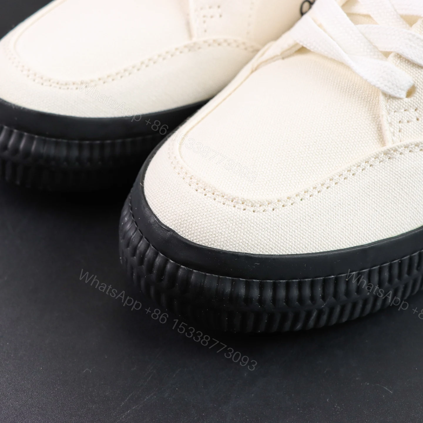 View 5 of Off White Low Vulcanised White Grey
