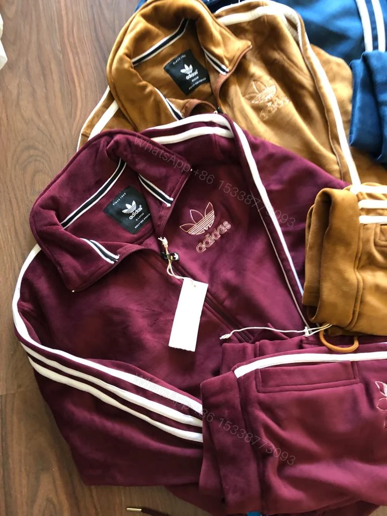 View 10 of FIRST COPY ADIDAS IMPORTED VELVET TRACKSUIT