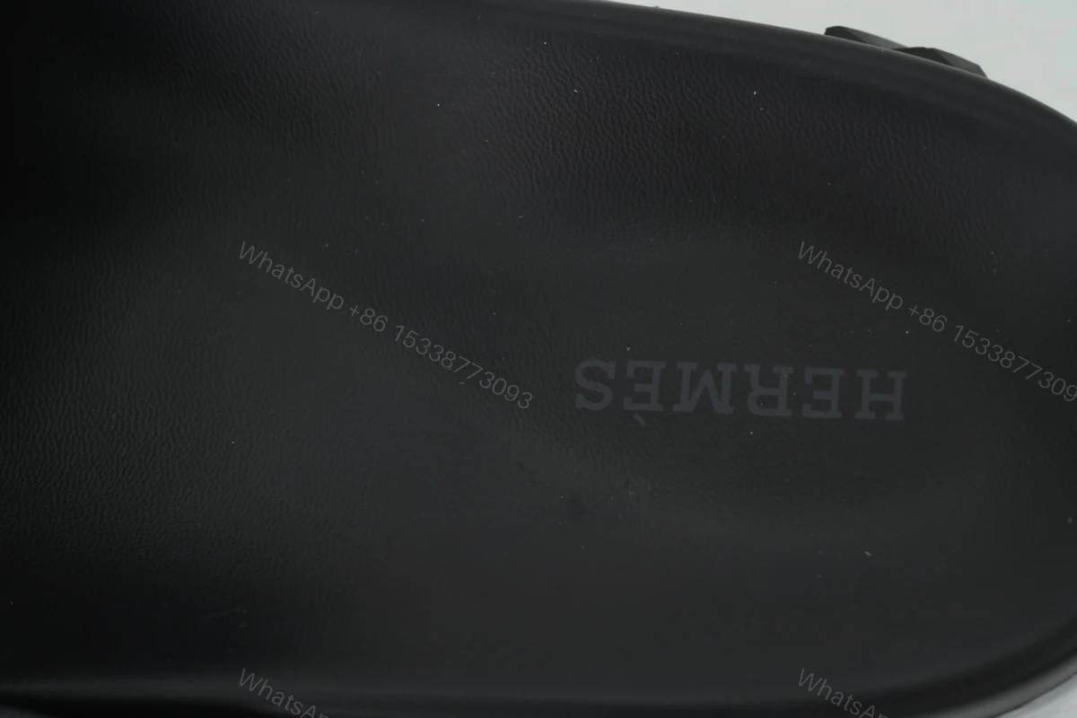 View 5 of HERMES Infra Sandals 'Black and White'