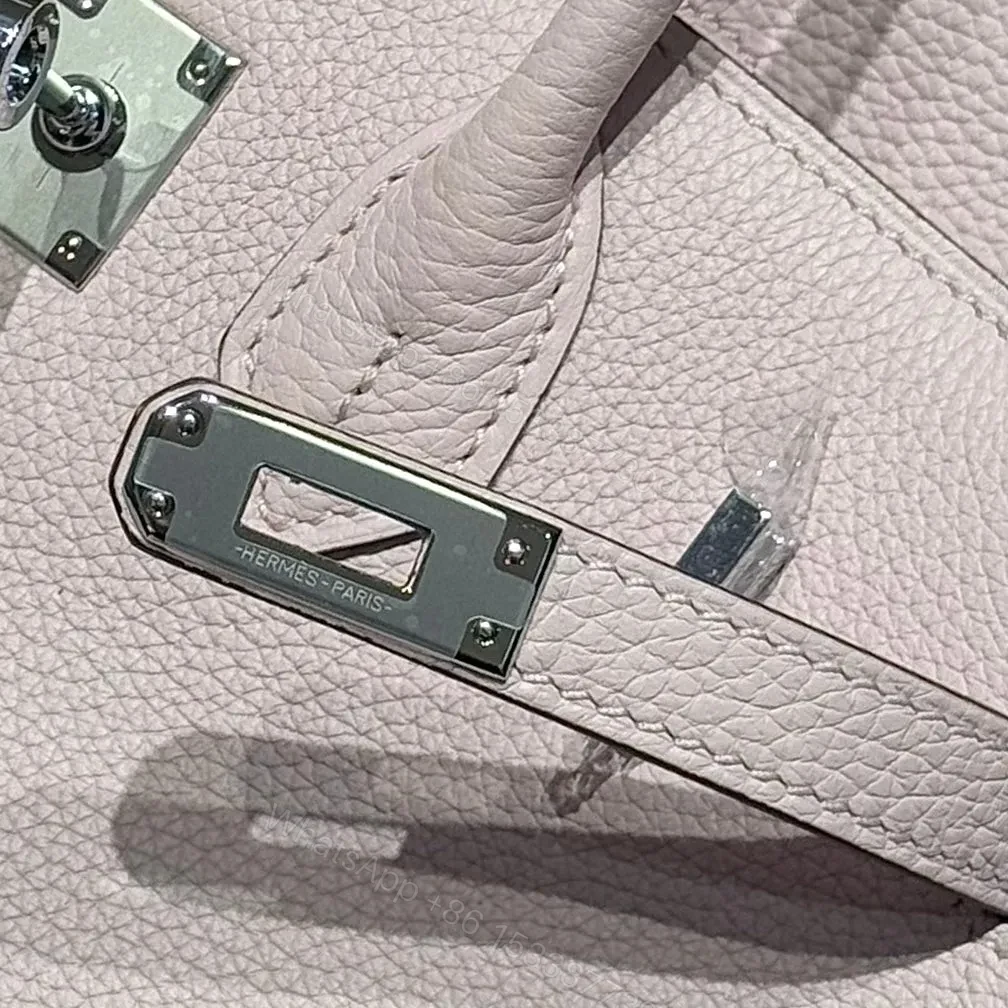 View 9 of HN 25 IN PINK BABY SILVER HARDWARE