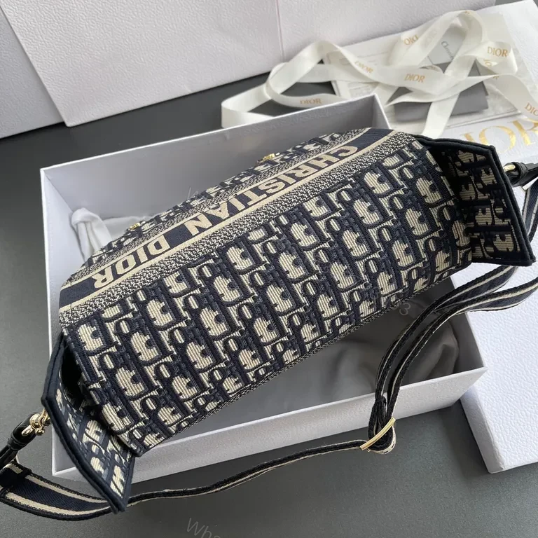 View 6 of Bold Dior-Monogram Messenger Bag: Elevated Everyday Luxury