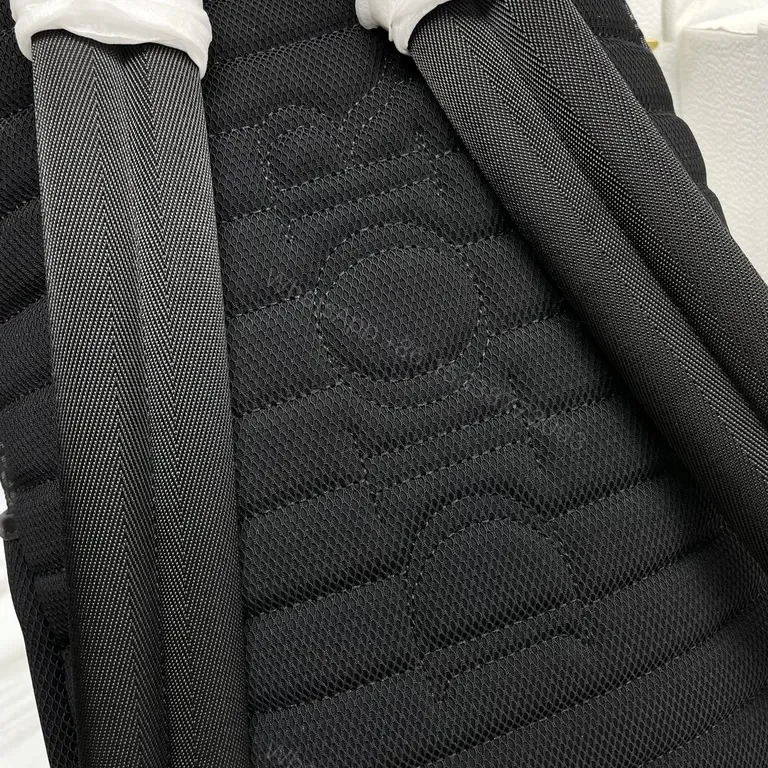 View 5 of Monochrome Luxe Dior-Style Daypack: Structured Signature Texture