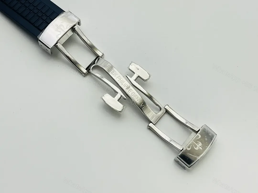 View 8 of Patek Philippe Aquanaut Blue Watch Blue Rubber Strap Ultimate 40MM PP-AQUANAUT-5167A-BLU-RUB