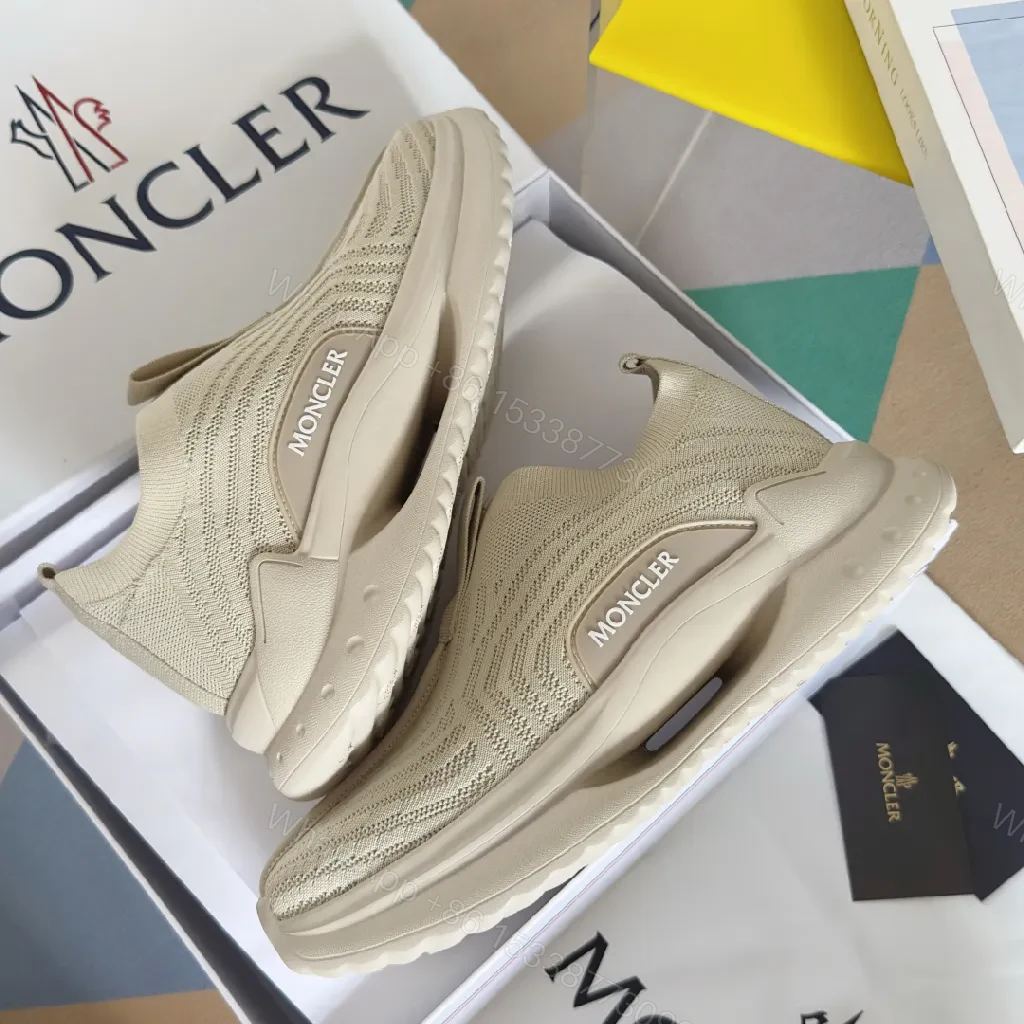 View 8 of Neutral Knit Luxe Sneakers: Light Weight, All-Day Comfort