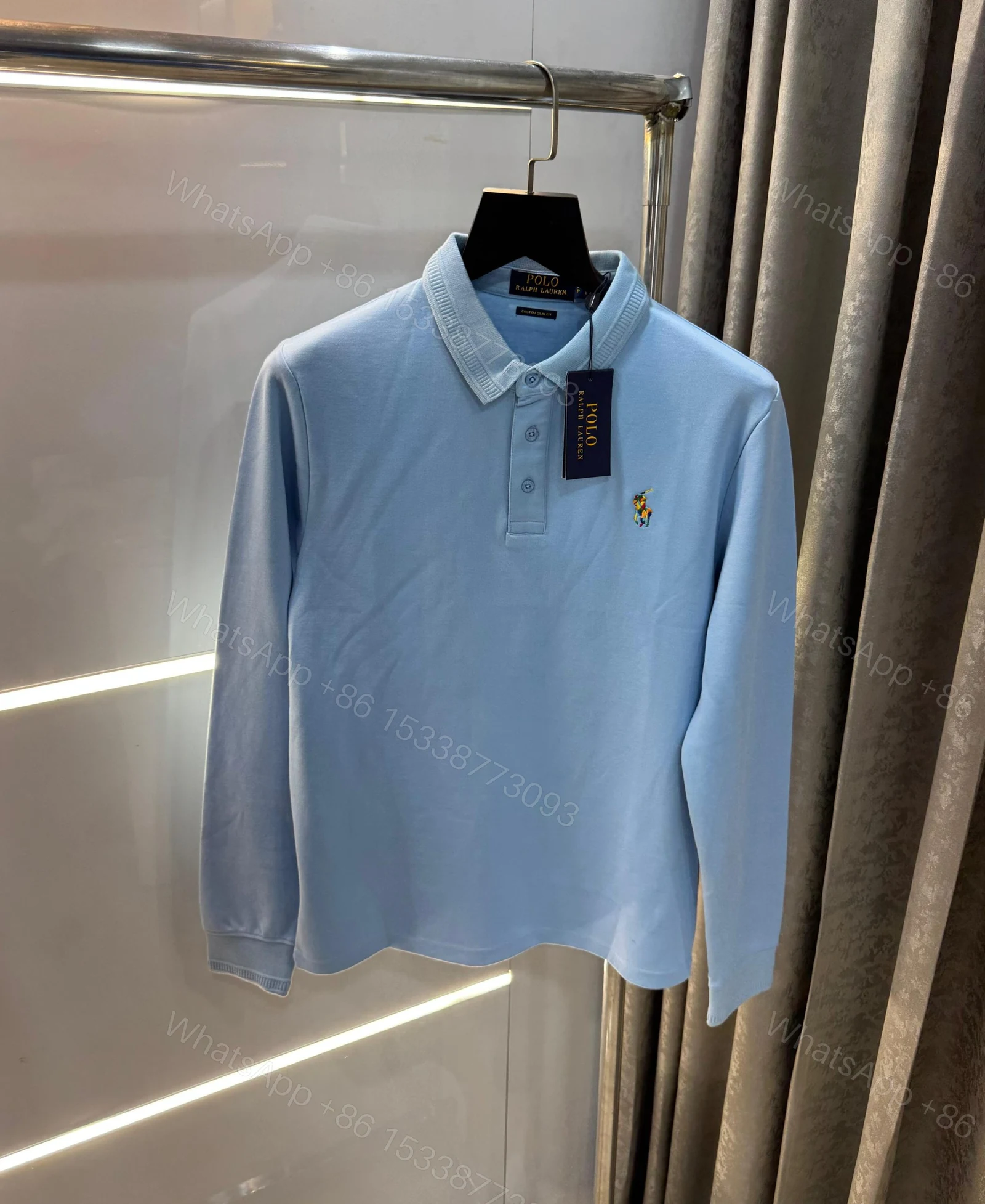 View 2 of FIRST COPY Ralph Lauren Premium Full Sleeves Polo T-Shirts