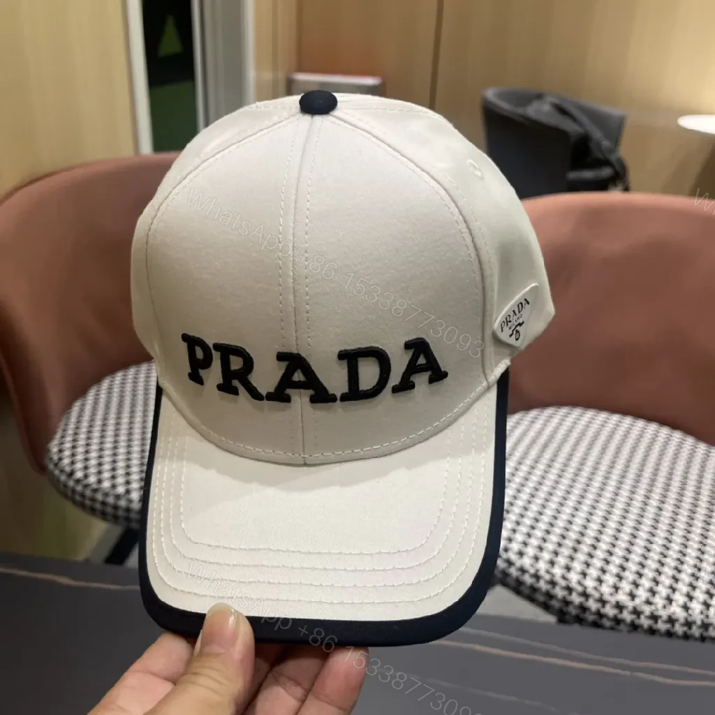 View 6 of White Cap – Premium Embroidered Logo, Structured, Adjustable, Breathable