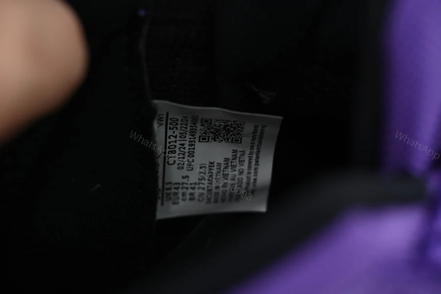 View 4 of Air Jordan 11 Retro Evil Purple CT8012-500
