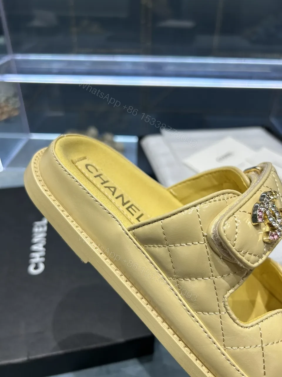 View 8 of Quilted Comfort Sandals - Premium Everyday Relaxed Luxe