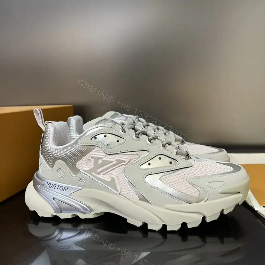 View 2 of LOUIS VUITTON RUNNER TATIC SNEAKER IN BEIGE – LSVT349