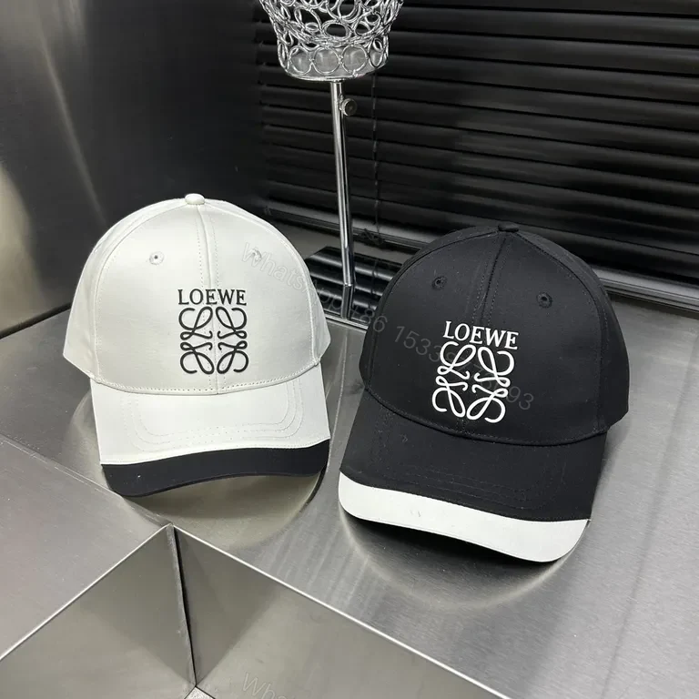 View 4 of Bold Logo Cap with Contrast Brim â€” Luxury Everyday Headwear