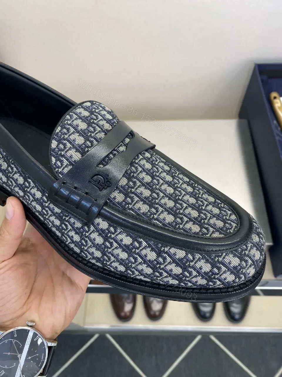 View 5 of Patterned Loafers + Leather Trim + Modern Classic + All-Day Comfort + loafers