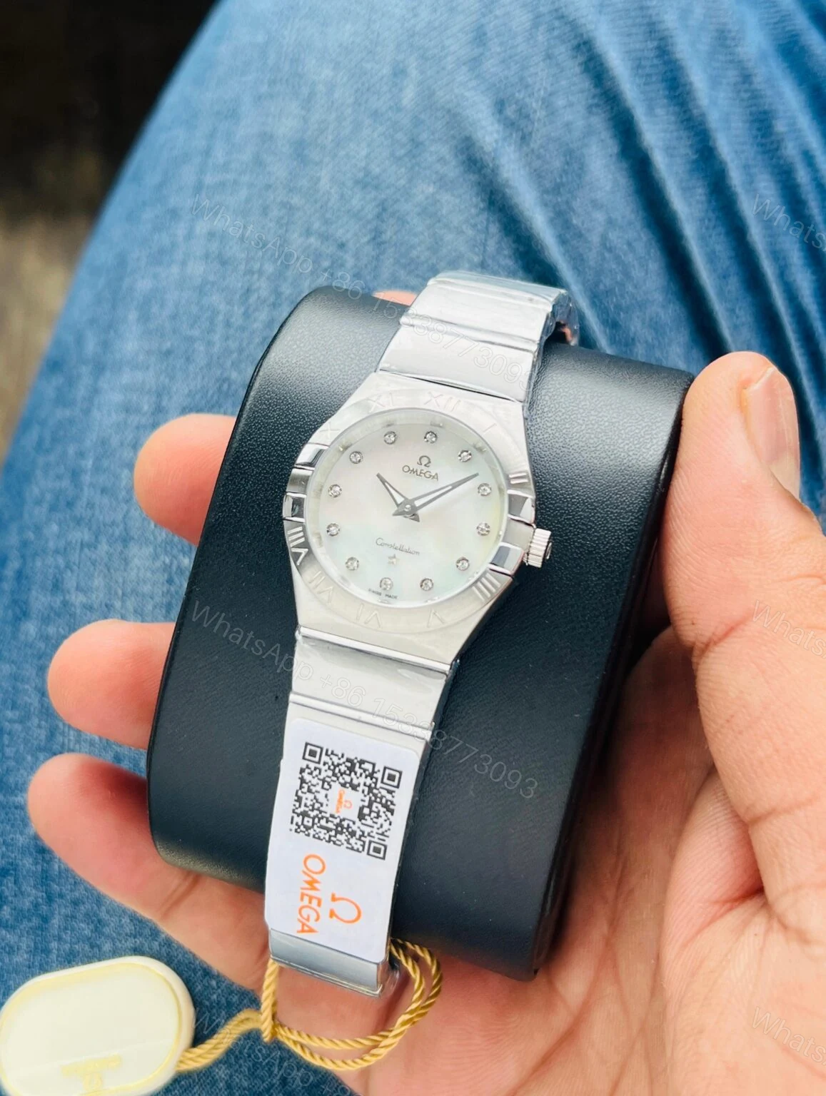 View 2 of Omega Constellation 29mm Silver Dial Quartz