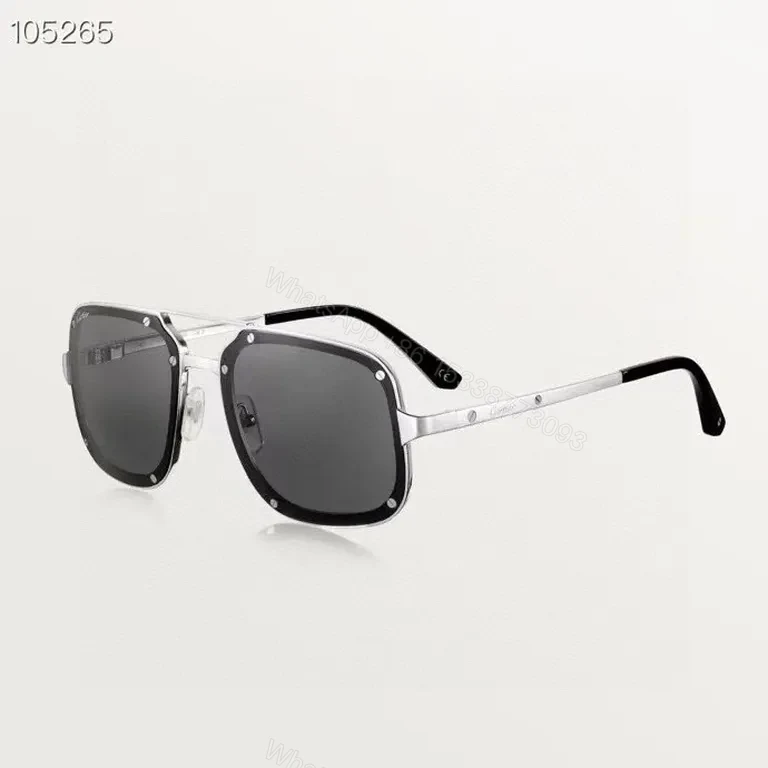 View 4 of Bold Geometry Luxury Sunglasses - Cartier-Inspired, Gradient Lenses