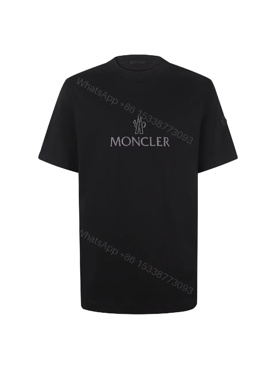 View 5 of Minimalist Black Cotton Tee – Elevated Everyday Essential, Relaxed Fit