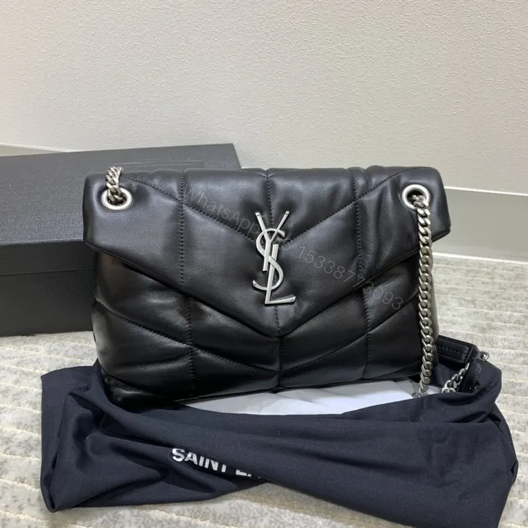 Chic Quilted Leather Bag â€” YSL-Style Luxury, Everyday — view 1