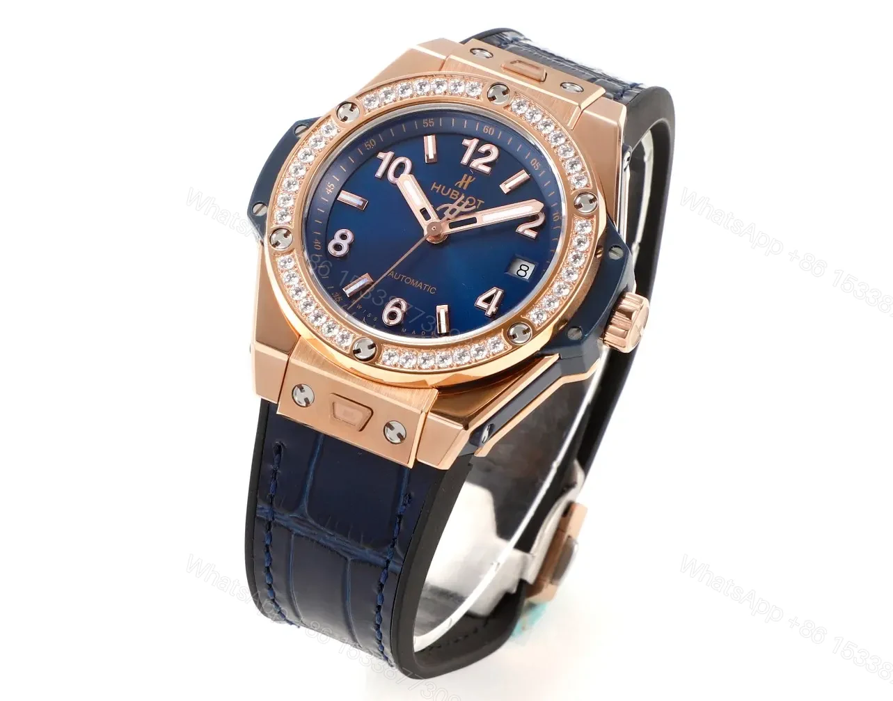 View 2 of Hublot Big Bang Blue Rose Gold Watch