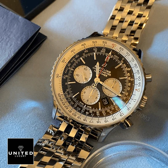 View 6 of Breitling Navitimer B01 Black Replica