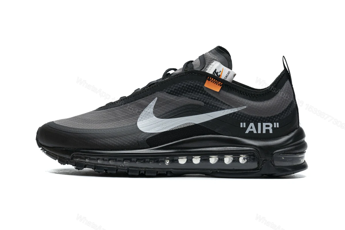 View 11 of Off-White x Nike Air Max 97 All Black AJ4585-00