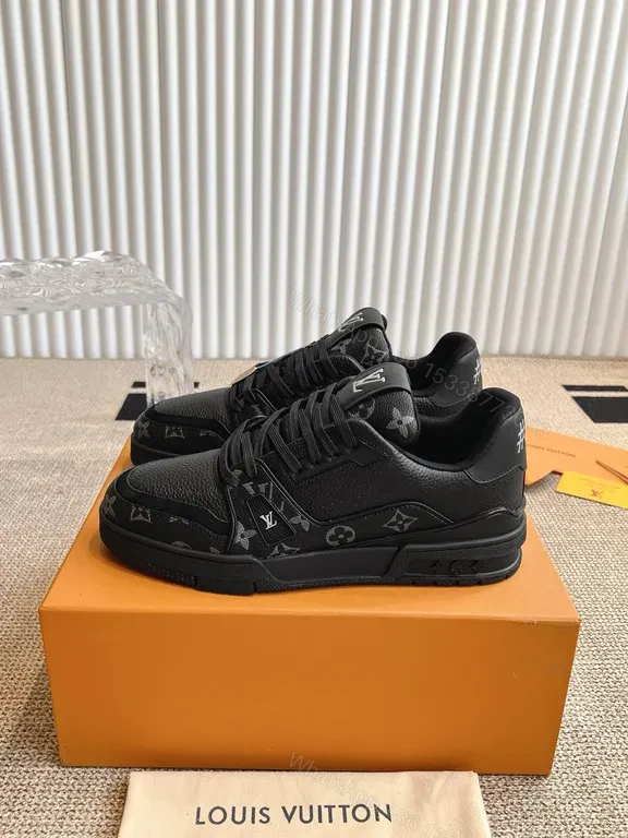 View 2 of Boldly Modern Louis Vuitton-Inspired Sneaker: Luxe Comfort