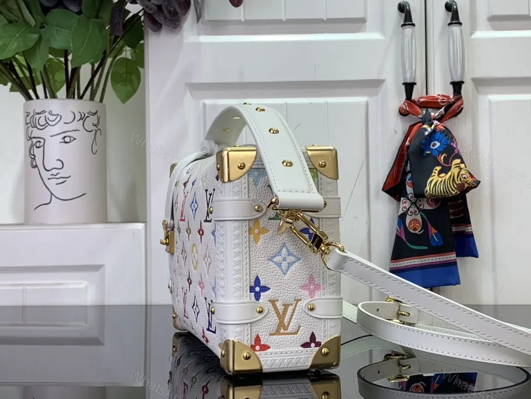View 7 of Colorful Monogram Satchel: Structured Luxury, All‐Day Versatility